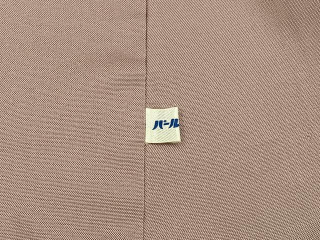 平和屋着物■上質な紬　めがね織　横段文　正絹　逸品　BAAW9790hj