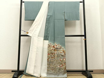 平和屋着物■豪華色留袖 作家物 御所解文 暈し染め 金彩 正絹 逸品 BAAW9847hj