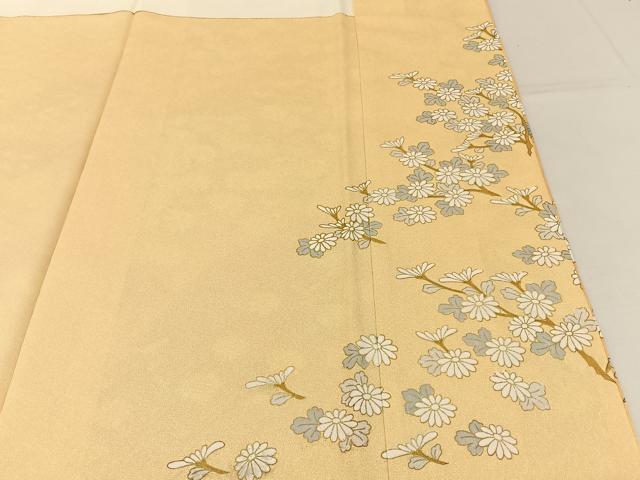 平和屋着物■豪華色留袖 刺繍 菊 暈し染め 金彩 正絹 逸品 BAAW9879hj