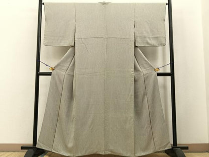 平和屋着物■上質な小紋 霞文 正絹 逸品 BAAW9889hj