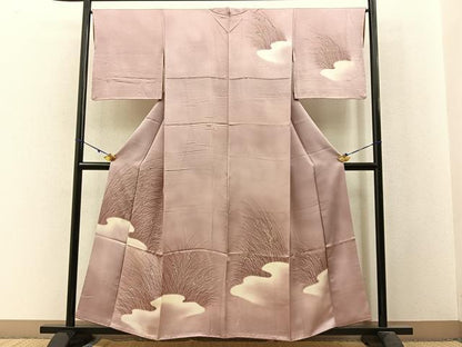 平和屋着物■訪問着 薄 暈し染め 金彩 正絹 逸品 BAAW9891hj