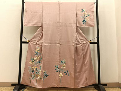 平和屋着物■訪問着 桔梗 正絹 逸品 BAAW9893hj