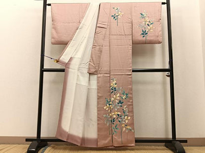 平和屋着物■訪問着 桔梗 正絹 逸品 BAAW9893hj