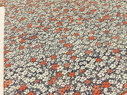 平和屋着物■上質な小紋 花尽し 正絹 逸品 BAAW9894hj