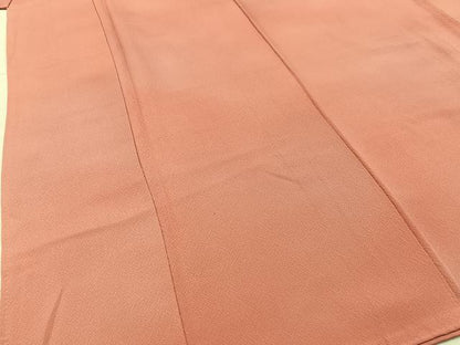 平和屋着物■染色作家 斉藤三才 小紋 霞文 暈し染め 鬼しぼ縮緬 正絹 逸品 BAAW9903hj