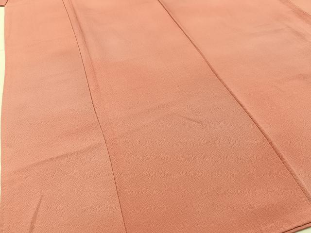 平和屋着物■染色作家 斉藤三才 小紋 霞文 暈し染め 鬼しぼ縮緬 正絹 逸品 BAAW9903hj