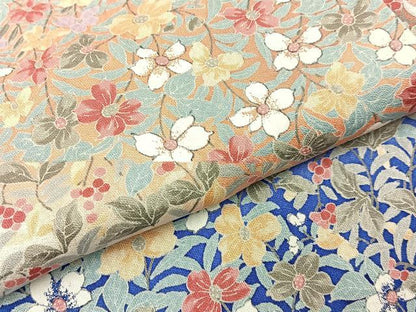 平和屋着物■訪問着 草花尽くし 暈し染め 正絹 逸品 BAAW9912hj