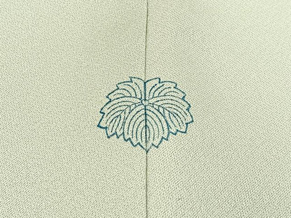 平和屋着物■訪問着　友禅　作家物　草花文　正絹　逸品　BAAW9942hj