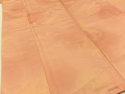 平和屋着物■上質な小紋　樹林地紋　暈し染め　正絹　逸品　BAAW9945hj