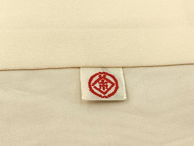 平和屋着物■訪問着 駒刺繍 籠目菊文 暈し染め 金彩 正絹 逸品 BAAW9946hj