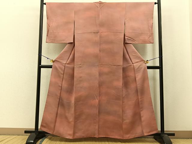 平和屋着物■上質な小紋 作家物 霞文 暈し染め 高島屋扱い 正絹 逸品 BAAW9949hj