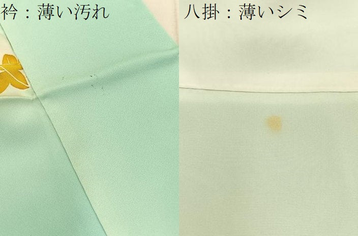 平和屋着物■訪問着 手描き 御所解文 暈し染め 金彩 正絹 逸品 BAAW9959hj