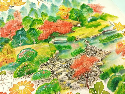平和屋着物■訪問着 手描き 御所解文 暈し染め 金彩 正絹 逸品 BAAW9959hj