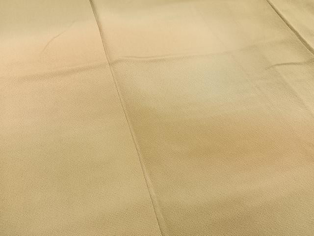 平和屋着物■染師 故・山代谷隆 訪問着 霞文 暈し染め 正絹 逸品 BAAW9968hj