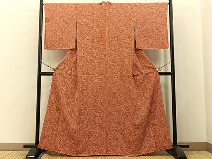 平和屋着物■江戸小紋　花尽し　正絹　逸品　未使用　BAAW9995hj