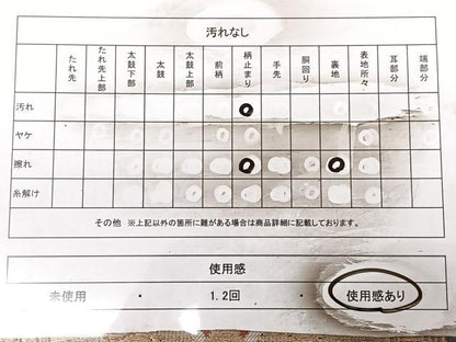 平和屋着物◎六通柄袋帯　唐織　黒地　金糸　BAAX0165qw