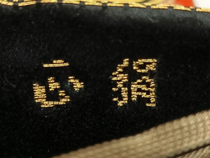 平和屋着物◎西陣　服部織物謹製　六通柄袋帯　白鳥緞子　亀甲花文　金銀糸　正絹　逸品　BAAX0180qw