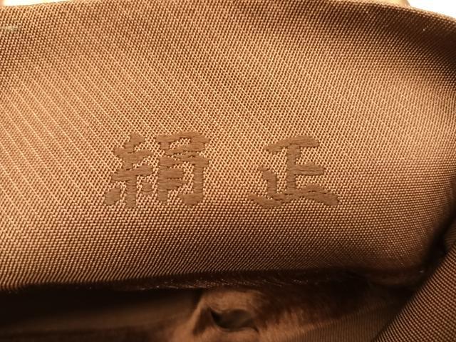 平和屋着物◎六通柄　京袋帯　本袋帯　唐織　桐唐草文　正絹　逸品　BAAX0194qw