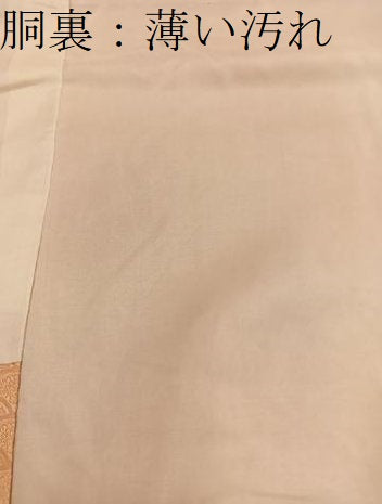 平和屋着物■上質な小紋 青海波花文 暈し染め 正絹 逸品 BAAX0205mz