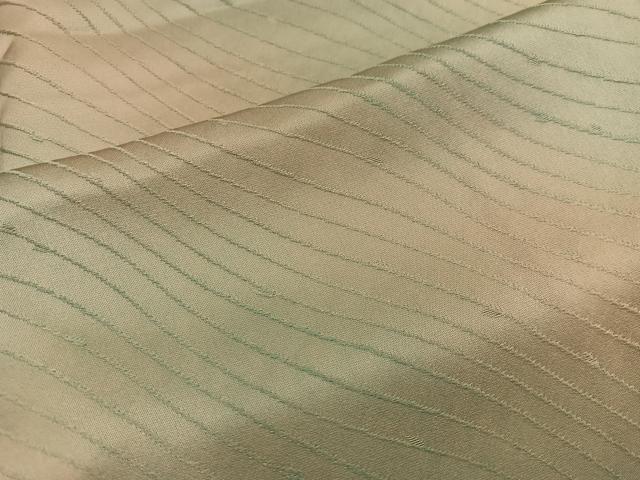 平和屋着物■上質な小紋 斜線文 暈し染め 正絹 逸品 未使用 BAAX0233mz