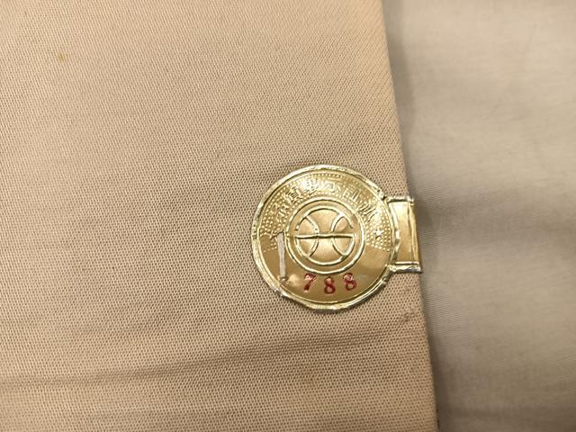 平和屋着物◎西陣 六通柄袋帯 人物風景文 金糸 証紙付き 正絹 逸品 BAAX0406mz