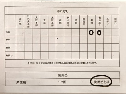 平和屋着物◎六通柄袋帯　唐織　渓流風景文　金糸　正絹　逸品　BAAX0662hv
