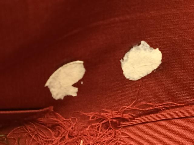 平和屋着物◎西陣　六通柄袋帯　草花文　金糸　引箔　正絹　逸品　BAAX0667hv