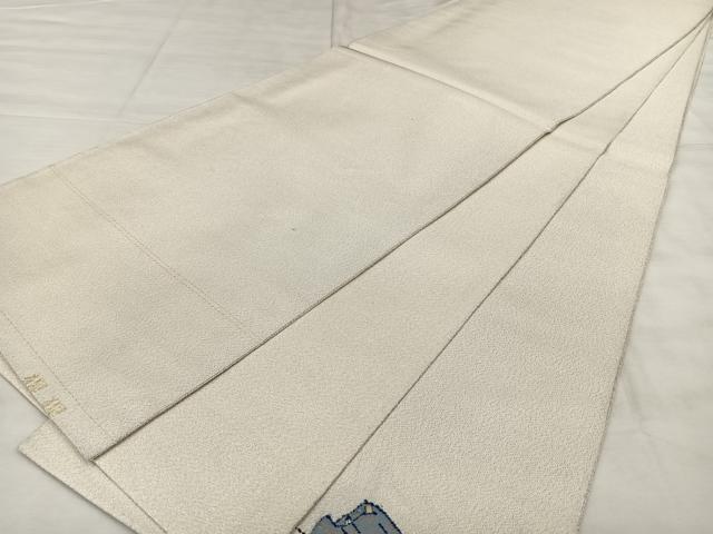 平和屋着物◎太鼓柄袋帯　綴れ　能舞　金糸　正絹　逸品　BAAX1085qw