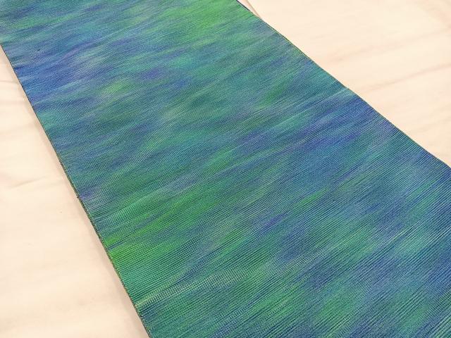 平和屋着物●爪掻き本綴れ　八寸名古屋帯　霞文　正絹　逸品　BAAX1319mz