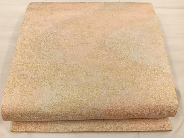 平和屋着物◎全通柄袋帯 砂子綴れ 流水文 金糸 正絹 逸品 BAAX1345mz