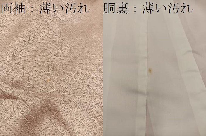 平和屋着物■訪問着　草花文　暈し染め　金彩　正絹　逸品　BAAX1382mz
