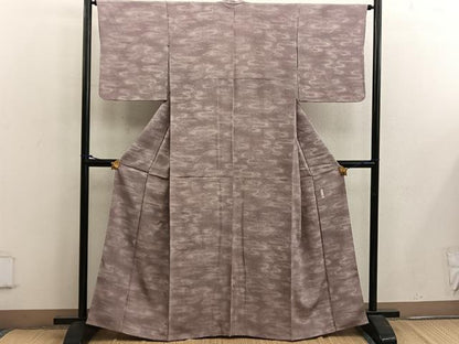平和屋着物■江戸小紋　作家物　流水文　正絹　逸品　BAAX1389mz