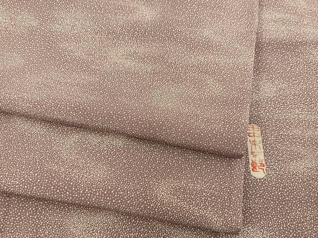 平和屋着物■江戸小紋　作家物　流水文　正絹　逸品　BAAX1389mz