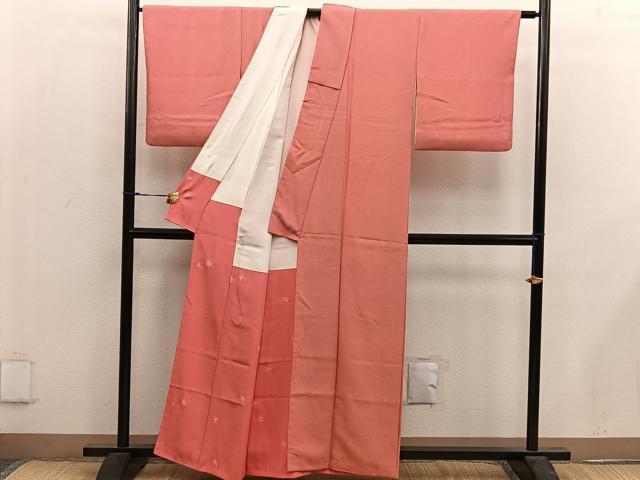 平和屋着物■江戸小紋 鮫小紋柄 正絹 逸品 BAAX1441mz