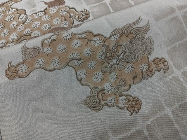 平和屋着物●白鷹お召　唐獅子　正絹　逸品　AABH0415ph 2026年最新】Yahoo!オークション -白鷹 お召の中古品・新品・未使用品一覧