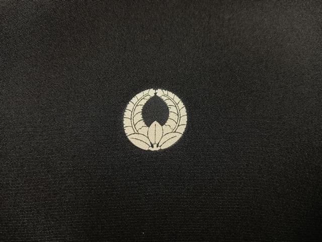平和屋着物■豪華黒留袖 駒刺繍 御所車花鳥文 金彩 正絹 逸品 BAAX1455mz
