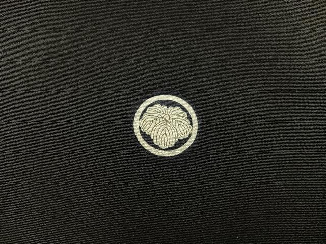 平和屋着物■豪華黒留袖 駒刺繍 菊花文 金彩 正絹 逸品 BAAX1456mz