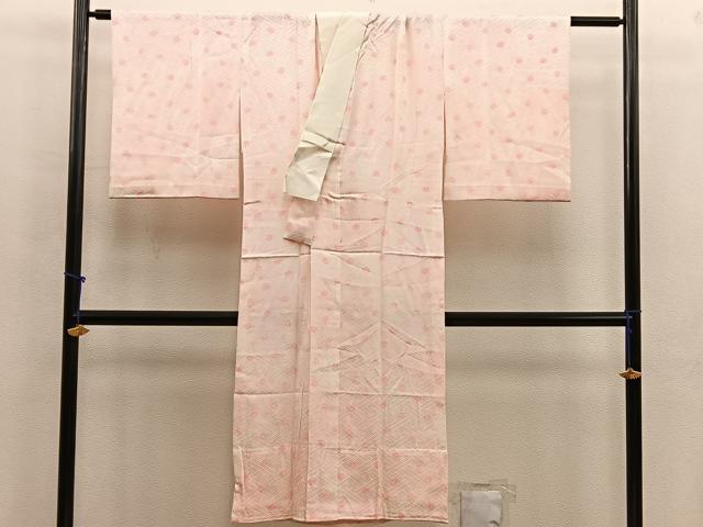 平和屋着物■長襦袢　無双仕立て　楓文　正絹　逸品　BAAX1466mz