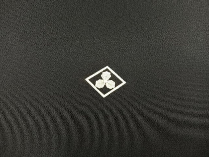 平和屋着物■豪華黒留袖 作家物 嵐山 暈し染め 金彩 正絹 逸品 BAAX1478mz