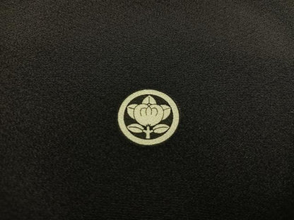 平和屋着物■豪華黒留袖 友禅 作家物 風景松文 暈し染め 正絹 逸品 BAAX1480mz