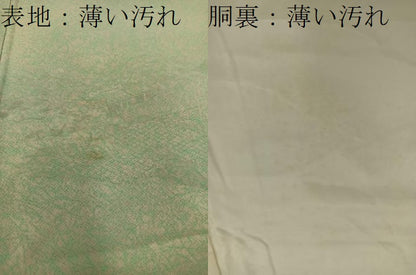 平和屋着物■上質な小紋 風景文 正絹 逸品 BAAX1490mz