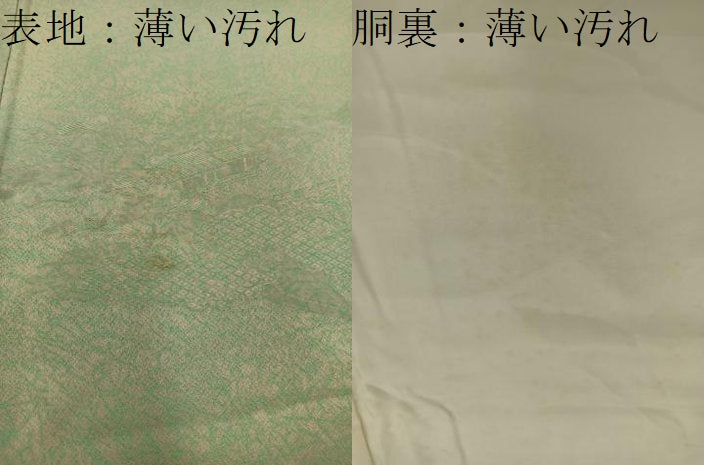 平和屋着物■上質な小紋 風景文 正絹 逸品 BAAX1490mz