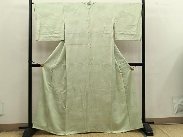 平和屋着物■上質な小紋 風景文 正絹 逸品 BAAX1490mz