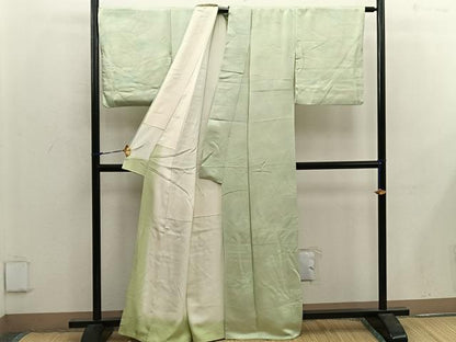 平和屋着物■上質な小紋 風景文 正絹 逸品 BAAX1490mz
