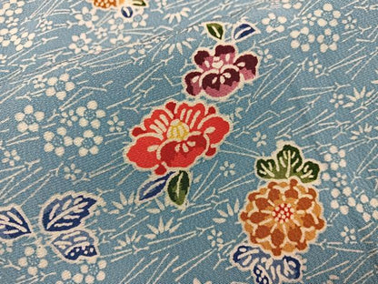 平和屋着物■上質な小紋 椿花文 正絹 逸品 BAAX1497mz