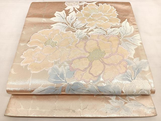 平和屋着物◎六通柄袋帯　唐織　蒔絵錦　金銀糸　正絹　逸品　BAAX1603qw