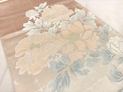 平和屋着物◎六通柄袋帯　唐織　蒔絵錦　金銀糸　正絹　逸品　BAAX1603qw
