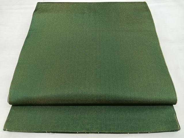 平和屋着物◎六通柄袋帯 霞文 引箔 正絹 逸品 BAAX1679qw