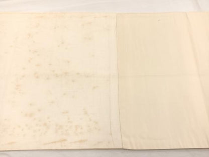 平和屋着物◎西陣　六通柄袋帯　立波花鳥丸文　金銀糸　正絹　逸品　BAAX1837hv