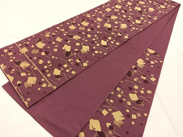 平和屋着物◎六通柄　本袋帯　あすか錦　破れ色紙　正絹　逸品　BAAX1886hv